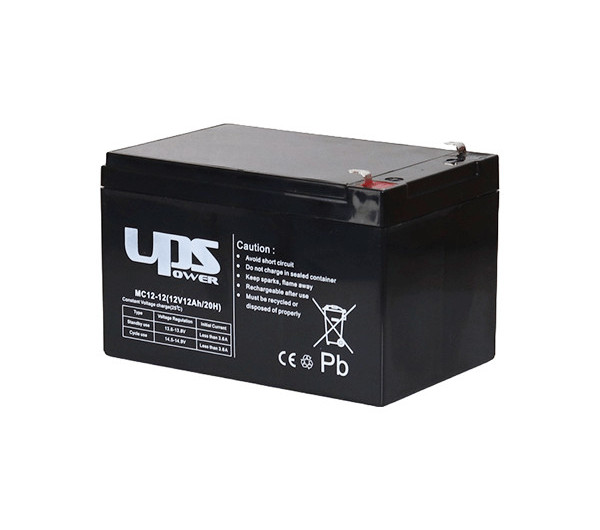 UPS Power MC12-12 12V 12Ah zselés akkumulátor