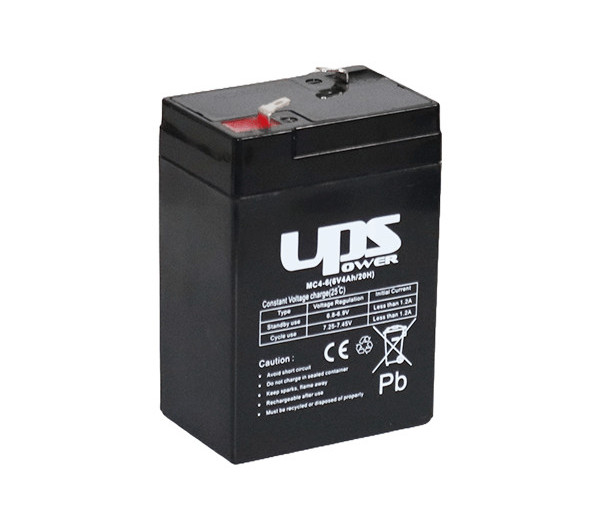 UPS Power MC4-6 6V 4Ah zselés akkumulátor