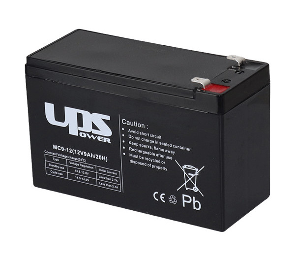 UPS Power MC9-12 12V 9Ah T2 zselés akkumulátor