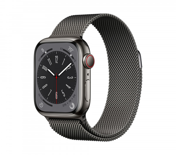 Apple Watch S8 CELL 41mm Graphite S.Steel Case/Graphite Loop