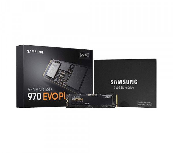 SAMSUNG SSD 970EVO Plus 250GB, PCIe 3.0, NVMe M.2
