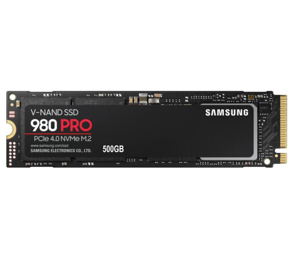 SAMSUNG SSD 980PRO, 500GB ; PCIe 4.0, NVMe M.2