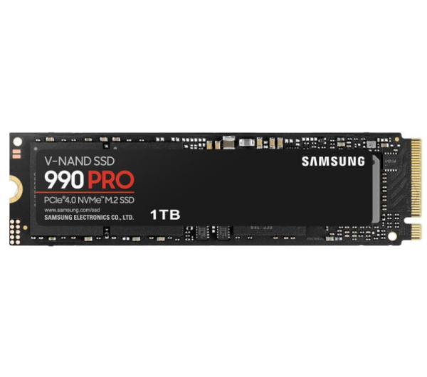 SAMSUNG SSD 990 PRO, 1TB ; PCIe 4.0, NVMe 2.0
