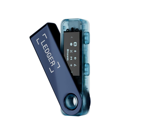 Ledger Nano S Plus Neptune Blue Crypto Hardware Wallet 