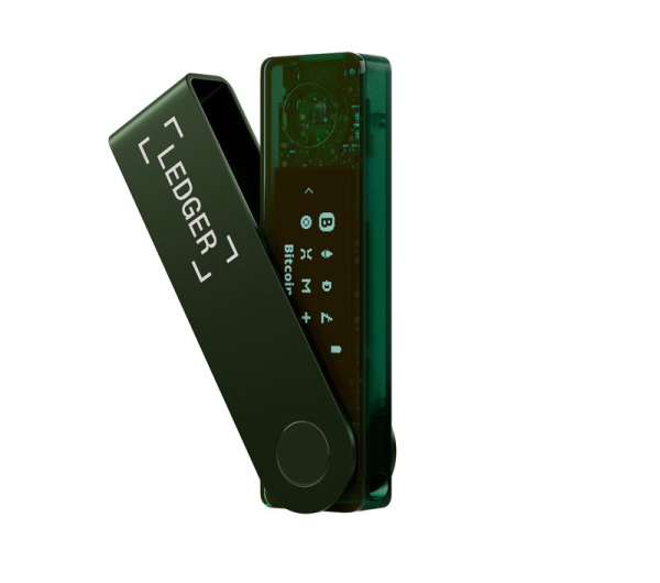 Ledger Nano X Emerald Green Crypto Hardware Wallet
