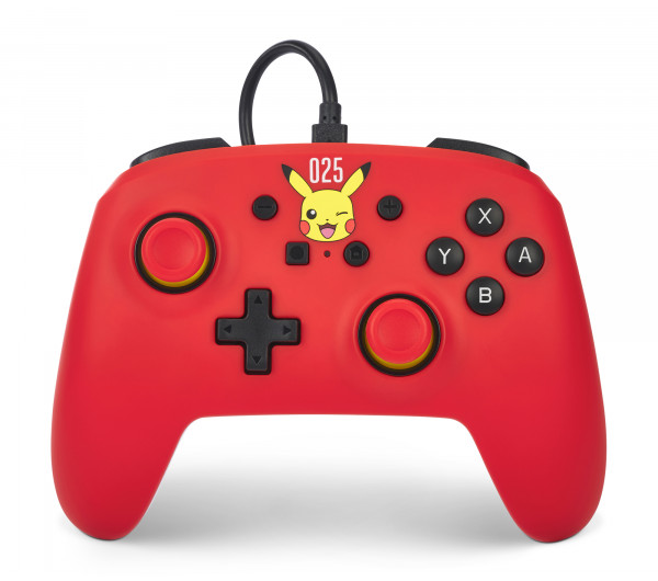 PowerA vezetékes kontroller for Nintendo Switch - Laughing Pikachu