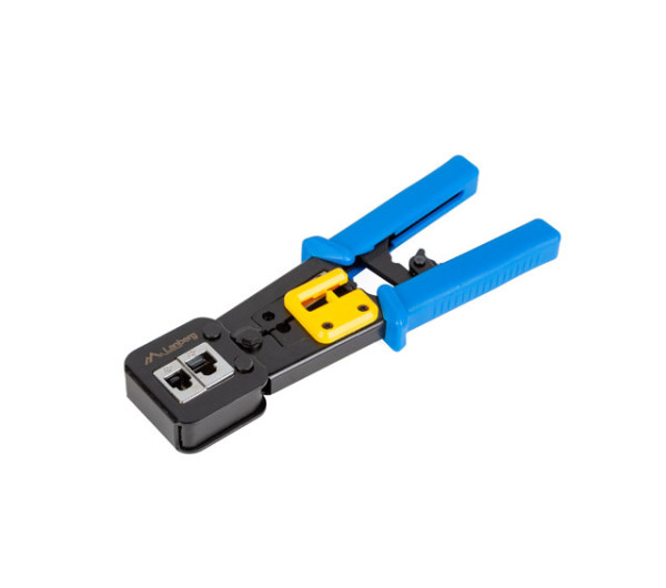 Lanberg NT-0204 Moduláris RJ45/RJ11/RJ12/pass through átmenő krimpelő szerszám
