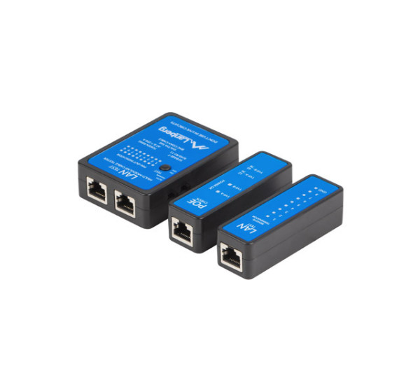 Lanberg NT-0404 RJ45/RJ11/Koax/PoE hálózati kábelteszter
