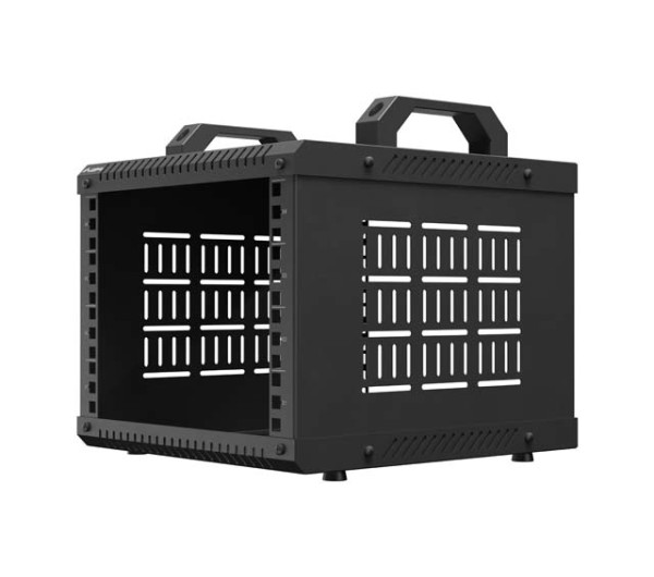 Lanberg OR10-2304-B 10" 4U 280x300 MAX:60kg nyitott mini fekete rack szekrény