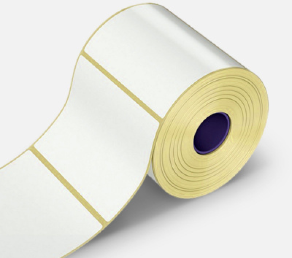 100 mm x 50 mm Papír Tekercses etikett címke Fehér ( 1000 címke/tekercs )