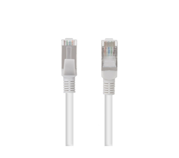 Lanberg PCF5-10CC-0050-S Cat.5e F/UTP PVC CCA AWG26 árnyékolt szürke patch kábel 0,5m