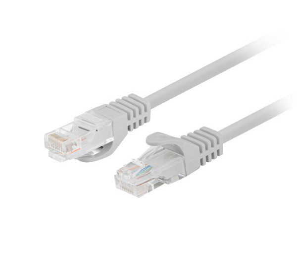 Lanberg PCU5-10CC-0025-S Cat.5e UTP PVC CCA AWG26 árnyékolatlan szürke patch kábel 0,25
