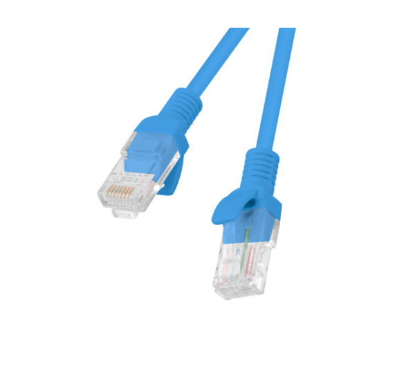 Lanberg PCU5-10CC-0150-B Cat.5e UTP PVC CCA AWG26 árnyékolatlan kék patch kábel 1,5m