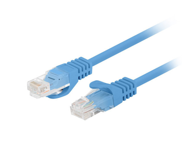 Lanberg PCU5-10CC-0750-B Cat.5e UTP PVC CCA AWG26 árnyékolatlan kék patch kábel 7,5m