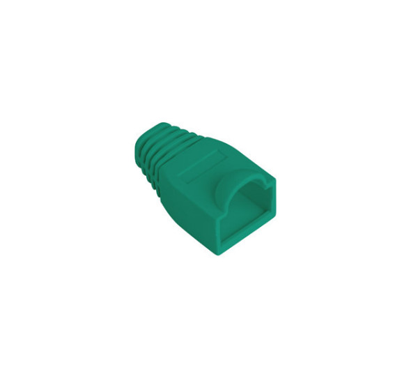 Lanberg PLB-1000-G Rj45 zöld törésgátló 100db/csomag