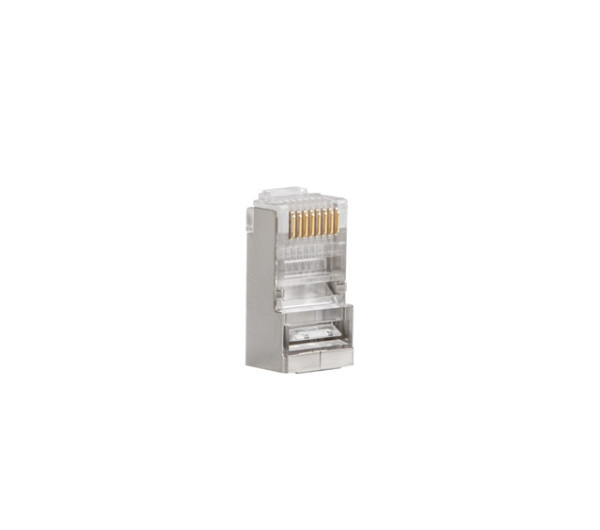 Lanberg PLS-5000 Cat.5e FTP RJ45 8P8C moduláris árnyékolt csatlakozó dugó 100db/csomag