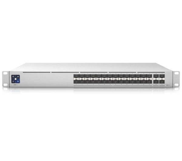Ubiquiti UniFi USW-Pro-Aggregation 28x10G SFP+ 4xSFP28 port L3 menedzselhető switch