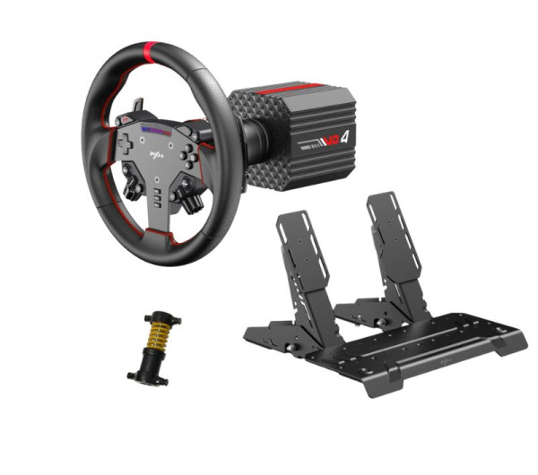 PXN VD4 Bundle F (Direct Drive, VD4 bázis + WAS kormány + PD HM pedál) szimulátor szett (PC)
