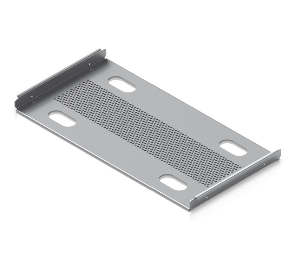 Ubiquiti UACC-RACK-SHELF-TL-SD 19" 1U 230mm mély MAX:20kg perforált ezüst csúsztatható rack polc U-Rack-6U-TL mini rack szekrényhez