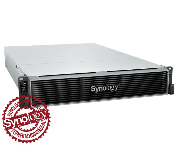 Synology RackStation RS3626XS (8GB) 12x SSD/HDD lemezes 2U rackbe szerelhető NAS + regisztrációs kártya