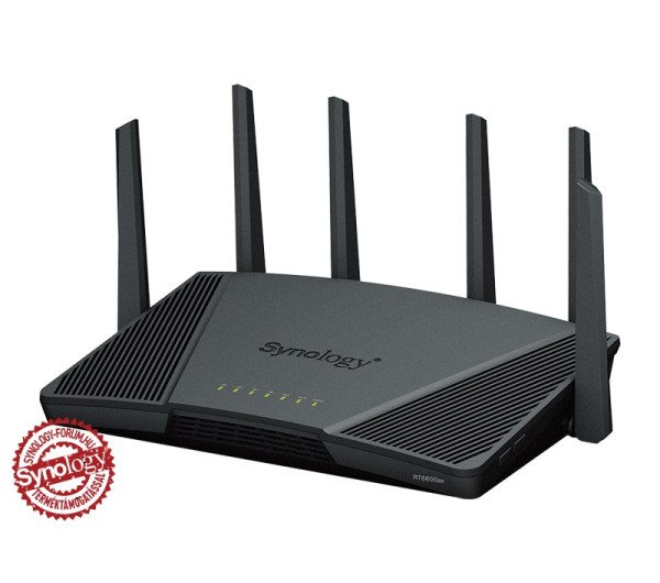 Synology RT6600ax 3xGbE 1x2.5GbE LAN port Tri-Band Wi-Fi 6 802.11ax Gigabit NAS Router