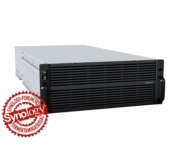 Synology RX6025SAS 60x SSD/HDD lemezes 4U rackbe szerelhető NAS tárhelybővítő + regisztrációs kártya