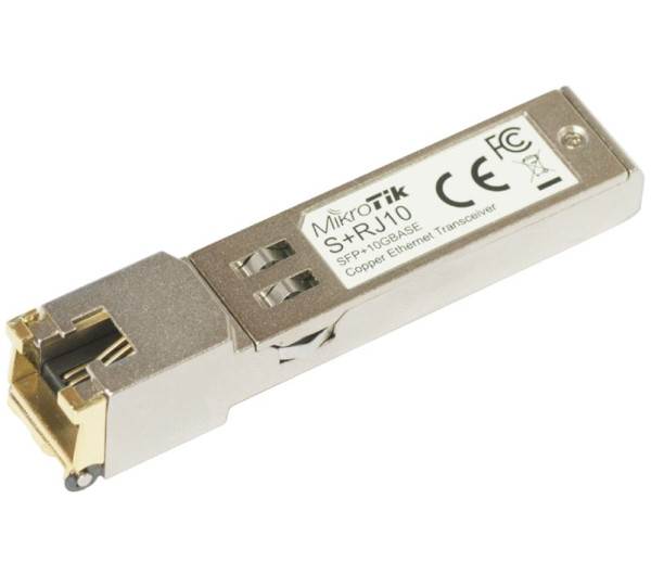 MikroTik S+RJ10 SFP+ 10G RJ45 modul