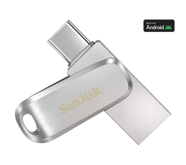 SanDisk, 32GB, Dual Drive, Ezüst, Pendrive