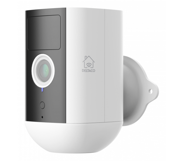 Deltaco SMART HOME SH-IPC09 WiFi, kültéri, akkumulátoros, 1080p, fehér Kamera