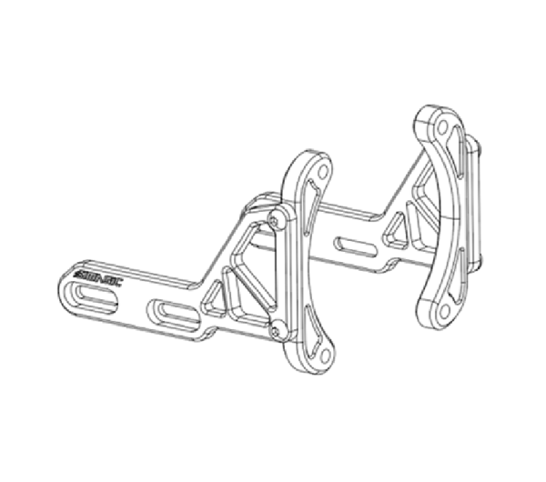 Simagic Alpha EVO tartókonzol (Front Mount)