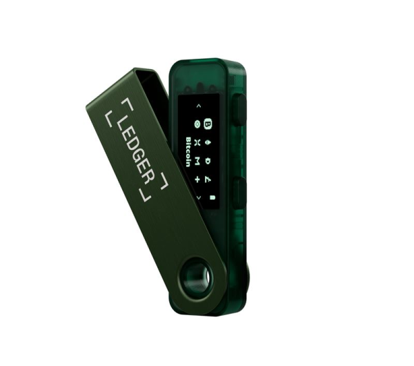 Ledger Nano S Plus Emerald Green Crypto Hardware Wallet