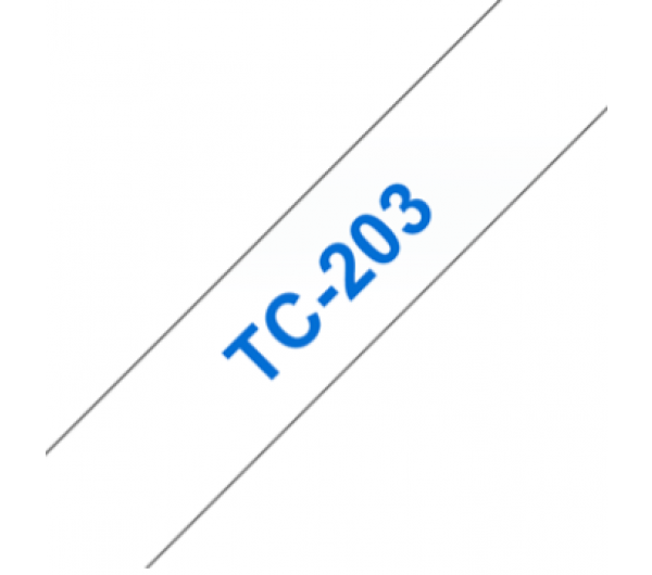 Brother TC-203 12 mm széles 7,7m hosszú szalagkazetta