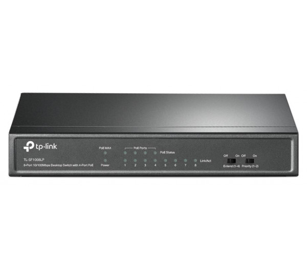TP-LINK TL-SF1008LP 8-Port 10/100Mbps Desktop Switch