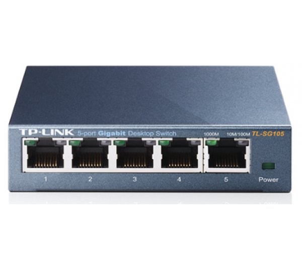 TP-LINK TL-SG105 5-Port Gigabit Desktop Switch