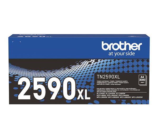 Brother TN2590XL Toner Black 3.000 oldal kapacitás