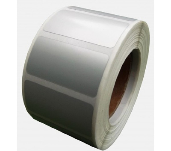 Tekercses MŰANYAG címke 100x50mm szürke 500db/tekercs