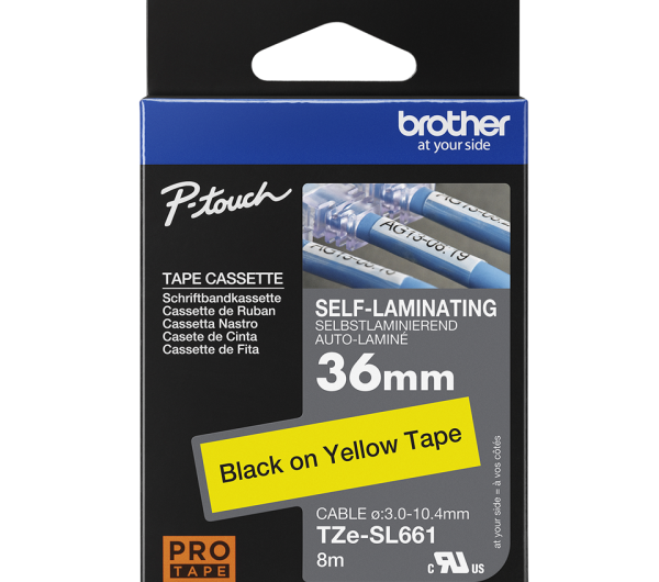 Brother TZe-SL661 36 mm széles 8 m hosszú szalagkazetta