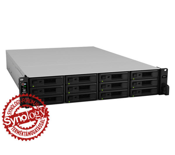 Synology UC3200 12x SSD/HDD lemezes 2U rackbe szerelhető Unified Controller SAN