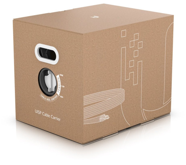 Ubiquiti UISP-Cable-Carrier Cat.5e kültéri SFTP kábel 305 méteres dobon