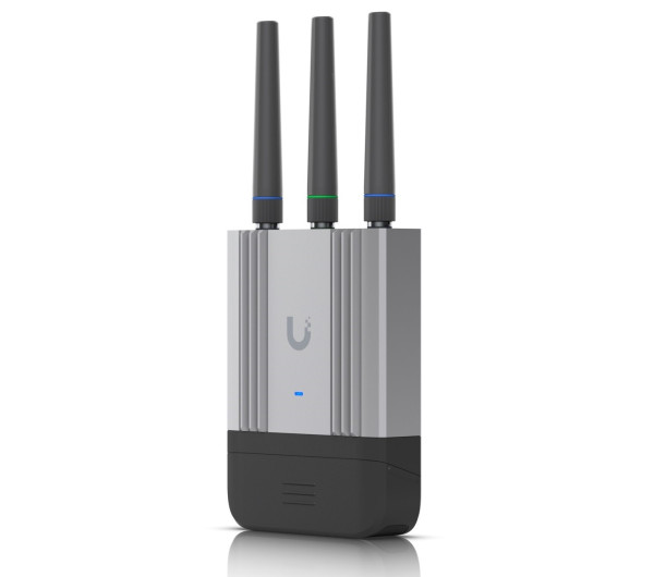 Ubiquiti UMR-Industrial 2xGbE LAN 1xnanoSIM IoT 4G/LTE CAT4 beltéri/kültéri Vezeték nélküli ipari mobil router