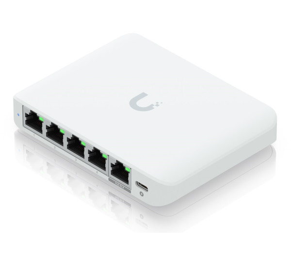 Ubiquiti UniFi USW-Flex-2.5G-5 Flex Mini 2.5G 5x2.5GbE Multi-Gigabit LAN port Switch