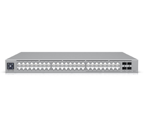 Ubiquiti UniFi USW-Pro-Max-48-PoE 32port GbE LAN PoE++ 16x 2,5GbE Multi-Gigabit LAN PoE++  4xSFP+ port L3 menedzselhető switch