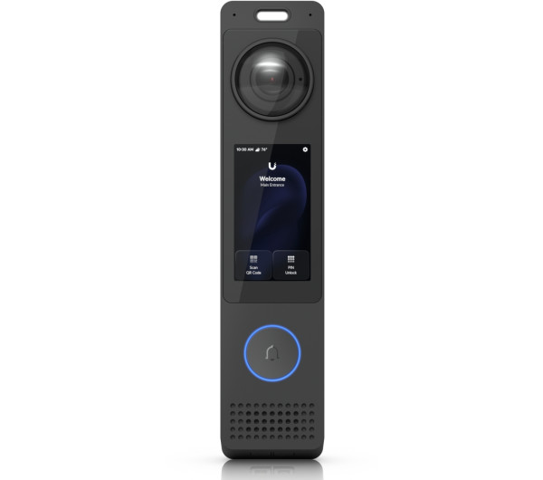 Ubiquiti UniFi Protect Access UVC-G6-Pro-Entry érintőképernyős fekete 12MP videós kaputelefon