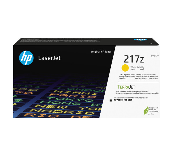 HP W2172Z Toner Yellow 24.000 oldal kapacitás No.217Z