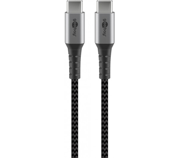 Goobay USB 3.1 C/M - C/M 2m textil kábel