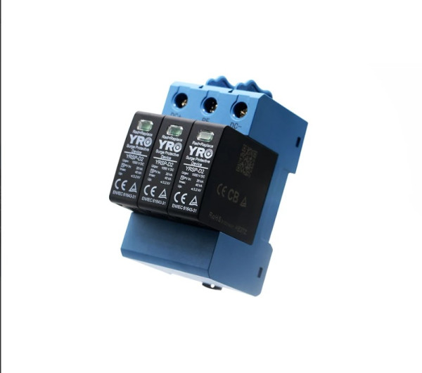 YRO DC 1000V T1+T2 - Túlfesz levezető 3P