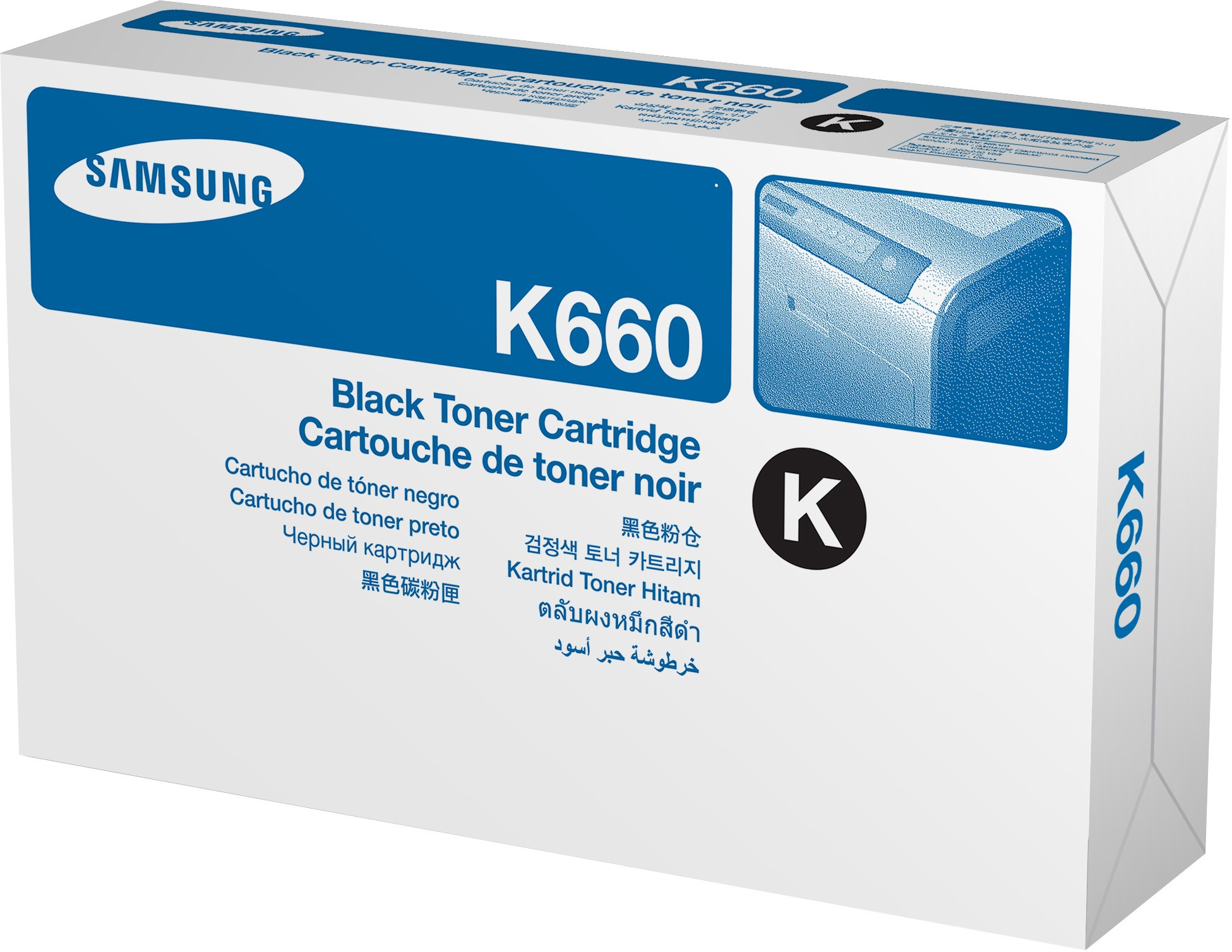 Samsung CLP 610/660A Black Toner 2,5k CLP-K660A/ELS (ST899A) (Eredeti)