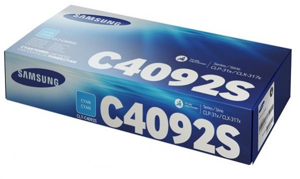 Samsung CLP 310 Cyan Toner  CLT-C4092S/ELS (SU005A) (Eredeti)