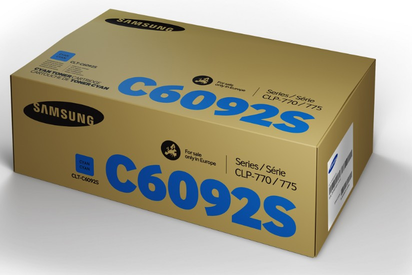 Samsung CLP 770 Cyan Toner 7k  CLT-C6092S/ELS (SU082A) (Eredeti)