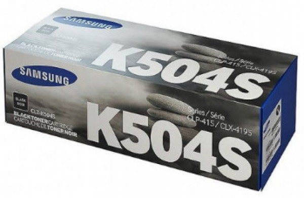 Samsung CLP 415 Black Toner  CLT-K504S/ELS (SU158A) (Eredeti)